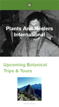Mobile Screenshot of plantsandhealers.org